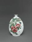 Elegant Peony Vase by 
																	 Xiong Shenggui